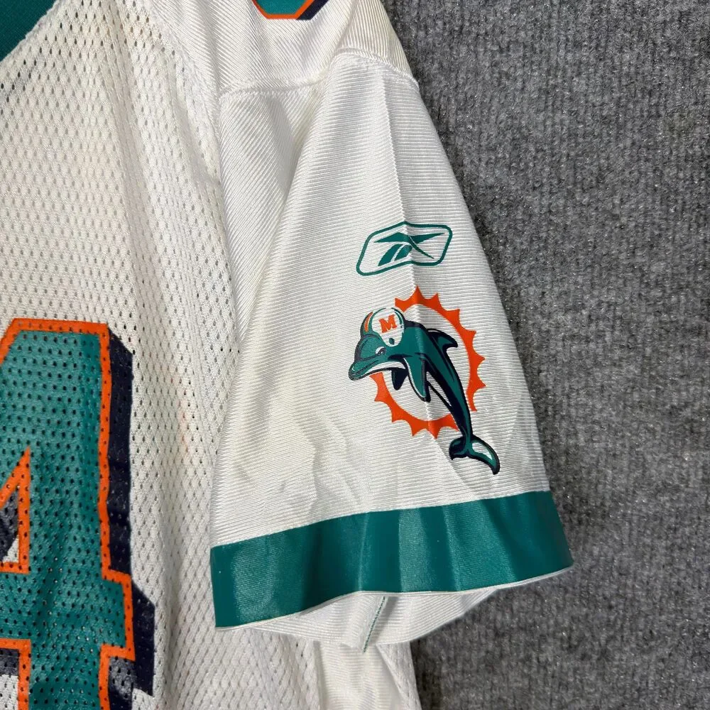 Ricky Williams Miami Dolphins Reebok Jersey NFL Youth XL 18-20 White Vintage